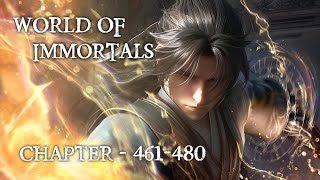 World of Immortals • 461 480 Novel audiobook  ENGLISH [upl. by Elwaine]