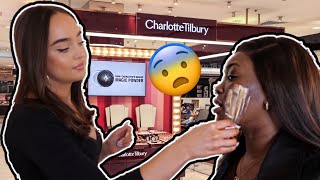 GETTING MY MAKEUP DONE AT CHARLOTTE TILBURY  ROPO DEMURE [upl. by Eltrym]