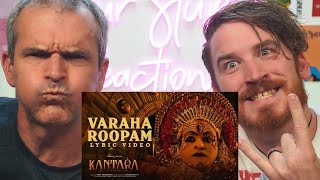 Kantara  Varaha RoopamLyric Video Sai Vignesh  Rishab Shetty  REACTION [upl. by Llenyt]