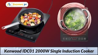 Kenwood IDC01 2000W Single Induction Cook [upl. by North902]