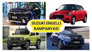 Suzuki Muhteşem 4x4 Suv Araçlarıyla Mayıs Ayı Engelli İndirim Kampanyasına Dahil Oldu [upl. by Alberik]