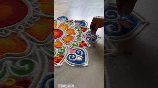 Diwali rangoli ✨rangoli diwalirangolidesgins diwalirangol diwalidecoration diwali diy [upl. by Pomeroy]