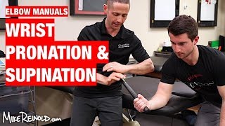 Forearm Pronation and Supination Manual Exercises [upl. by Wickham]