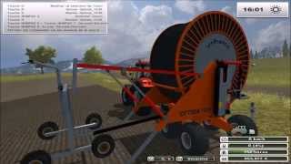 81 Enrouleur IrriFrance Optima 1036  Farming Simulator 2013 HDFR [upl. by Nywroc]