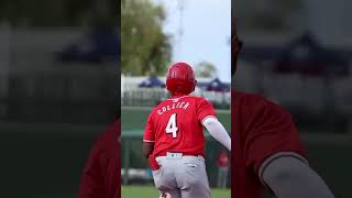 Cam Collier 1st SpringBreak History Hr Cincinnati Reds sbvzla mlb [upl. by Irved920]