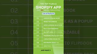 TNC PDF FlipBook Shopify App [upl. by Nahgen]