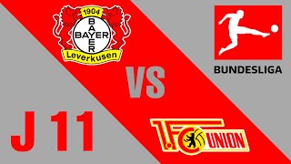 Bayer Leverkusen 40 Union Berlin en vivo Bundesliga 202324 Jornada 11 [upl. by Aihpos]