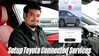 How To Setup Toyota Connected Services on Apple and Android Devices InDepth Tutorial 2024 [upl. by Anneirb]