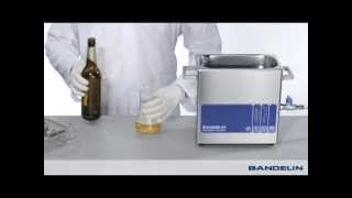 Degassing a Bandelin Sonorex Ultrasonic Bath [upl. by Corene632]