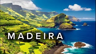 Funchal Madeira Walking tour4K Ultra HD [upl. by Eidoj]