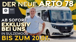 🔥PREMIERE🔥 Entdeckt das ultimative LuxusWohnmobil Der neue Arto 78 [upl. by Nyloj]