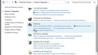 Windows 8 Habilitar ou desabilitar a Inicialização rápida [upl. by Anauqes]