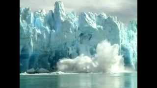 hubbard glacier calvings taken during kayak trip [upl. by Godfry601]