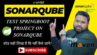 Spring Boot Project on Sonarqube  Java Source Code Analysis using SonarQube  JaCoCo Spring Boot [upl. by Frodi]