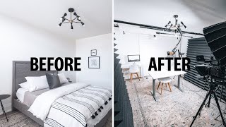 NEW VIDEO STUDIO TOUR 2021  Converted Bedroom [upl. by Arihat]