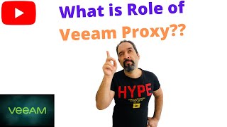 Veeam Tutorial Veeam Proxy Server in Veeam v10 [upl. by Akinej789]