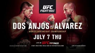 Dos Anjos vs Alvarez RDA Speaks [upl. by Nolahp]