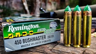 450 Bushmaster  Remington Premier Accutip 450bushmaster remington ammo [upl. by Isabea]