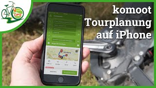 Tourplanung mit komoot auf dem iPhone 📱 [upl. by Merc]