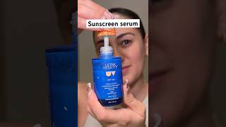 ASMR skincare  Ultra Violette Queen Screen SPF 50 Luminising sunscreen Serum [upl. by Eirojam633]