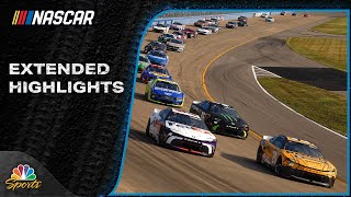 NASCAR Cup Series EXTENDED HIGHLIGHTS Ally 400 at Nashville  63024  Motorsports on NBC [upl. by Krisha48]