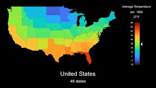 Is the temperature in January increasing in the US [upl. by Reaht759]