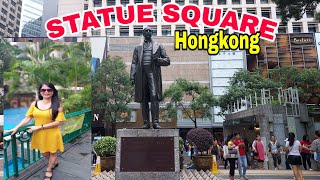 Tambayan Ng Mga OFWs At Statue Square Chatered RdHongkong ofwlife felyganzagan2822 [upl. by Haroppiz]