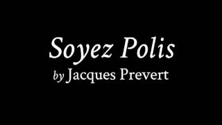 Soyez Polis [upl. by Rossy]