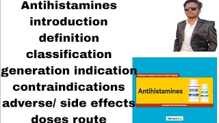 Antihistamines drug in pharmacology  antihistamines in nursing notes  what is antihistamines [upl. by Stillman]