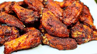 Best Ever Crispy Baked Chicken Wings  How to Perfectly Bake Crispy Wings in the Oven [upl. by Ed152]