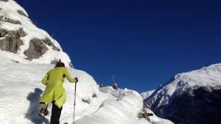 Schneeschuhwanderung vom Waldheim im Martelltal zum Stallwies [upl. by Akemeuwkuhc618]