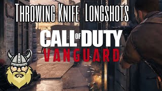 EASY Throwing Knife Longshots  Call Of Duty Vanguard [upl. by Aiynat277]