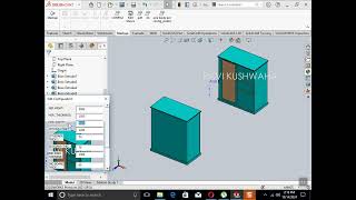 DESIGN AUTOMATION IN SOLIDWORKS quotCUPBOARD1quot [upl. by Manvell]