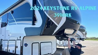 2024 KEYSTONE ALPINE 3910RK with Josh the RV Boy [upl. by Lynelle]