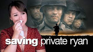 SAVING PRIVATE RYAN absolutely broke me  Movie Reaction [upl. by Euk]