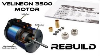 RC quotHow Toquot Rebuild Velineon Brushless 3500 Motor [upl. by Gnemgnok]