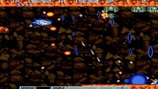 Gradius III Arcade  Full Run on Very Difficult 28 [upl. by Kath]