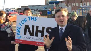 Jonathan Ashworth opposes cuts to West Cumberland Hospital [upl. by Schrick]