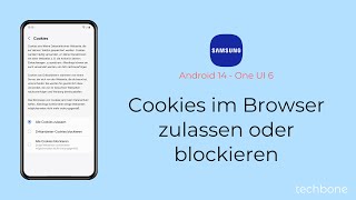 Cookies im Browser zulassen oder blockieren Samsung Internet [upl. by Fidellas]