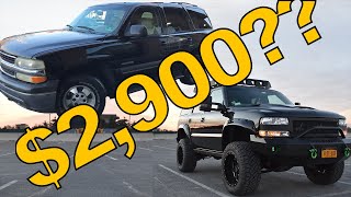 2900 BEATER TO BEAST Lifted Tahoe evolution amp timeline [upl. by Sidalg]