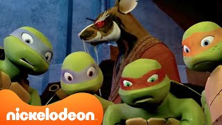 TMNT Las Tortugas Ninja  El top 3 de las ESCENAS DE PELEAS de las Tortugas Ninja 🔥  Nickelodeon [upl. by Jain]