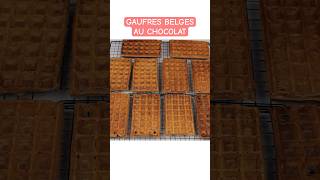 ✅ LES GAUFRES BELGES AU CHOCOLAT 🇧🇪🇧🇪 UNE RECETTE SIMPLE ET GOURMANDE  LA GAUFRE BELGE A TESTER [upl. by Ehcropal]