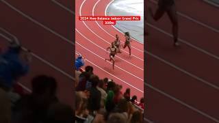 Gabby Thomas Dominates 300m Sprint running [upl. by Aikahs]