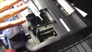 Epson WF 2750  Won’t print black printer error fixed [upl. by Anerat4]