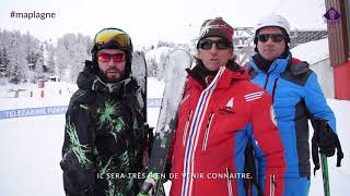 Ils sont sympa les moniteurs de la Plagne quand ils racontent leur station de ski [upl. by Saeger]