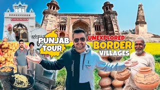 Punjab Tour Ep6  India Pakistan Border Villages Tour  Unexplored Punjab  Punjab Food [upl. by Aicercal]