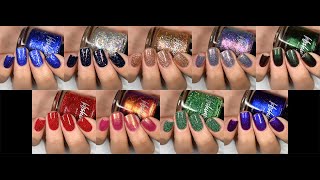 KB Shimmer  Best In Snow  Live Swatches [upl. by Nerual]