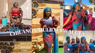 Vlog CHILANGA MULILO TWALETA My First One Ever [upl. by Roshelle]