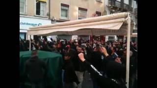 Contre manifestation à Lyon [upl. by Wilda]