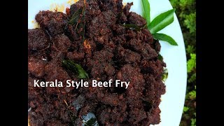 Kerala Style Beef Fry  Nadan Beef Fry  നാടന്‍ ബീഫ് ഫ്രൈ [upl. by Llerad114]